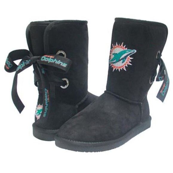 NFL Cuce Women's Patron Bow Boots - Picture 1 of 2